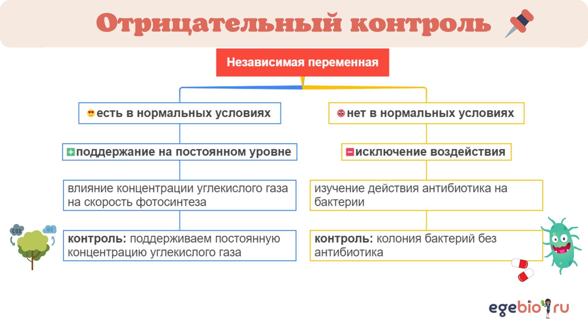 Что означает контроль. Отрицательный контроль. Отрицательный контроль ЕГЭ биология. Отрицательный контроль в биологии. Отрицательный контроль пример.